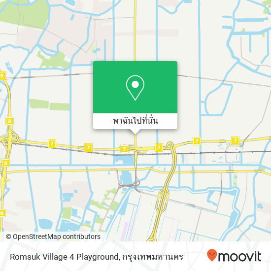 Romsuk Village 4 Playground แผนที่