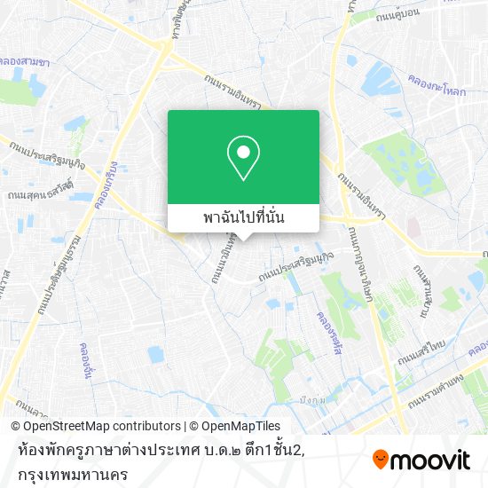 ห้องพักครูภาษาต่างประเทศ บ.ด.๒ ตึก1ชั้น2 แผนที่