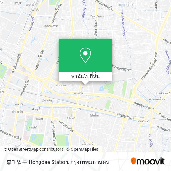 홍대입구 Hongdae Station แผนที่