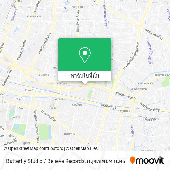 Butterfly Studio / Believe Records แผนที่