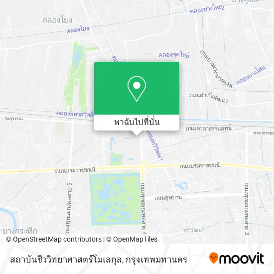 สถาบันชีววิทยาศาสตร์โมเลกุล แผนที่