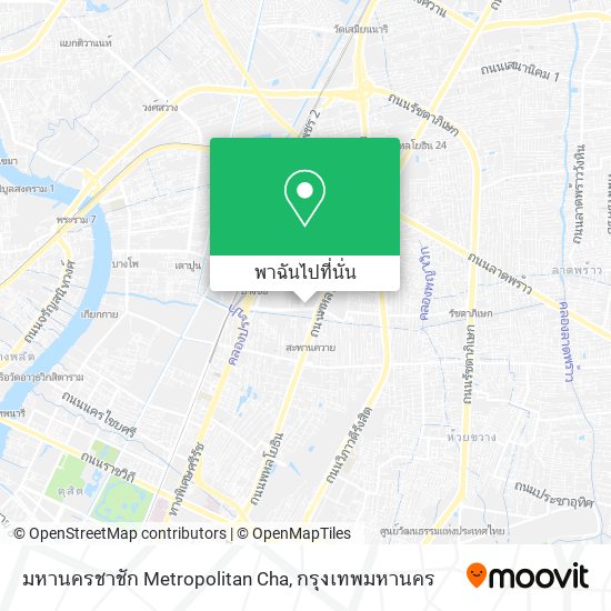 มหานครชาชัก Metropolitan Cha แผนที่