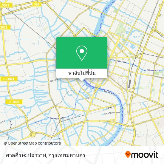 ศาลศีรษะปลาวาฬ แผนที่