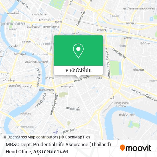 MB&C Dept. Prudential Life Assurance (Thailand) Head Office แผนที่