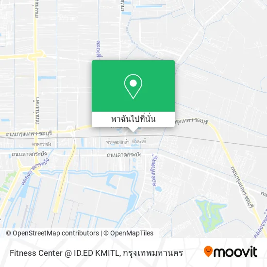 Fitness Center @ ID.ED KMITL แผนที่