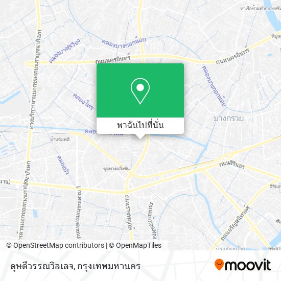ดุษดีวรรณวิลเลจ แผนที่