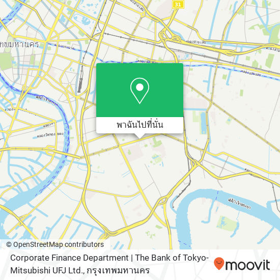 Corporate Finance Department | The Bank of Tokyo-Mitsubishi UFJ Ltd. แผนที่