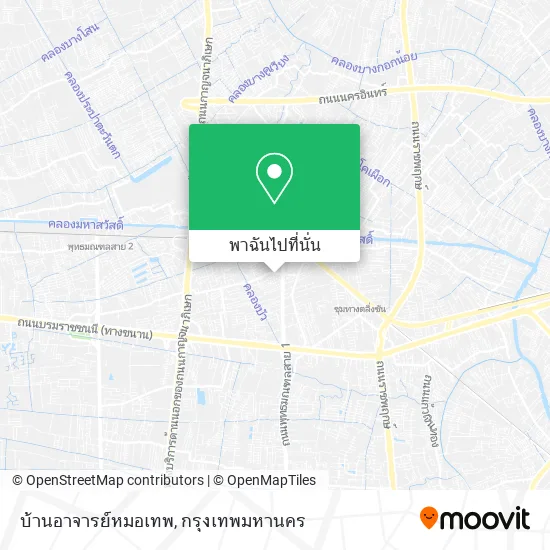 บ้านอาจารย์หมอเทพ แผนที่
