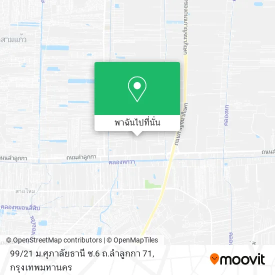 99 / 21 ม.ศุภาลัยธานี ซ.6 ถ.ลำลูกกา 71 แผนที่