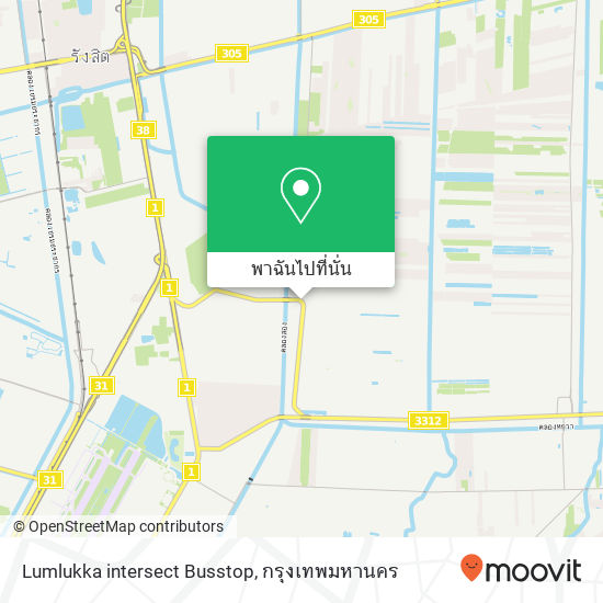 Lumlukka intersect Busstop แผนที่
