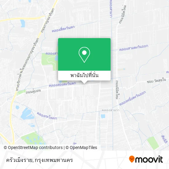 ครัวเม็งราย แผนที่