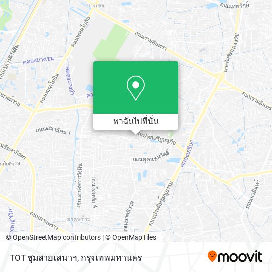 TOT ชุมสายเสนาฯ แผนที่