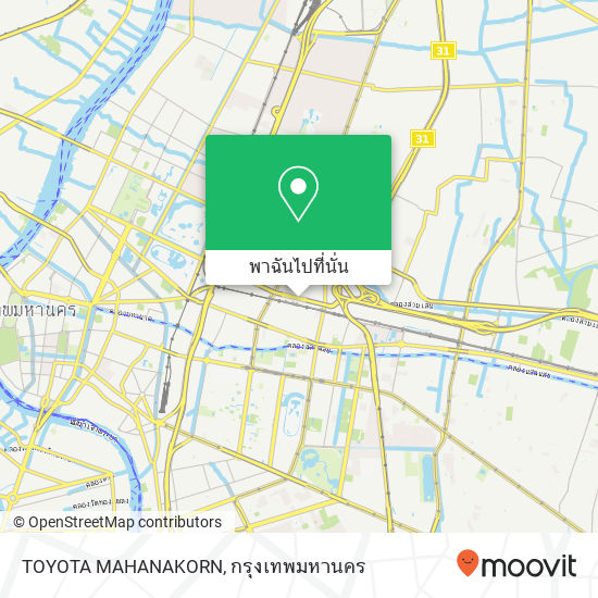 TOYOTA MAHANAKORN แผนที่