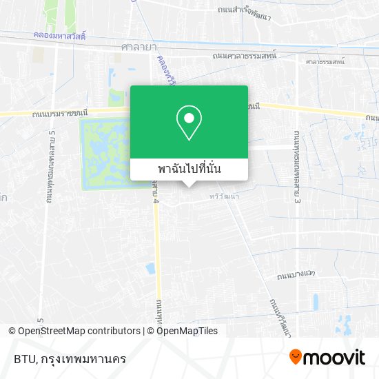 BTU แผนที่
