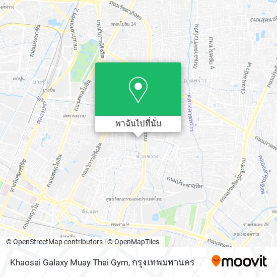 Khaosai Galaxy Muay Thai Gym แผนที่