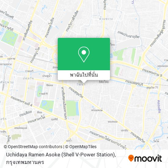 Uchidaya Ramen Asoke (Shell V-Power Station) แผนที่