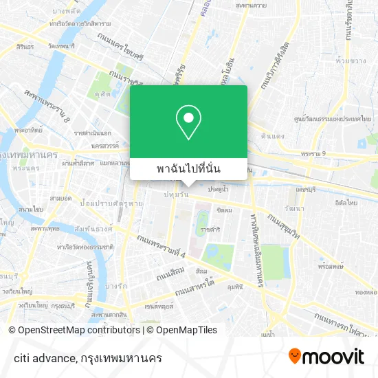 citi advance แผนที่