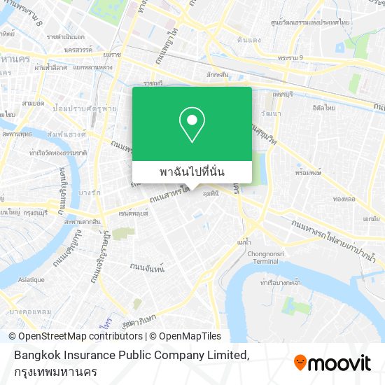 Bangkok Insurance Public Company Limited แผนที่