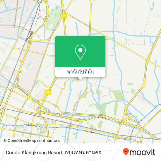 Condo Klangkrung Resort แผนที่