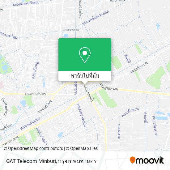 CAT Telecom Minburi แผนที่
