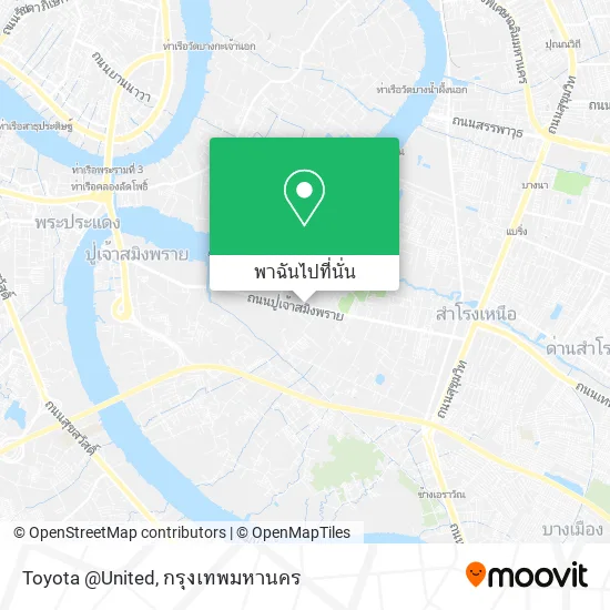 Toyota @United แผนที่