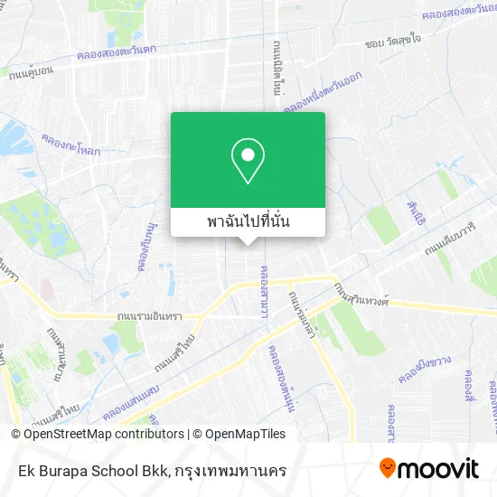 Ek Burapa School Bkk แผนที่