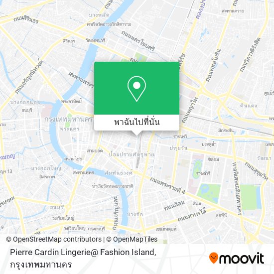 Pierre Cardin Lingerie@ Fashion Island แผนที่