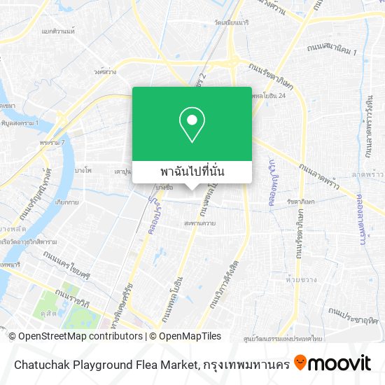 Chatuchak Playground Flea Market แผนที่