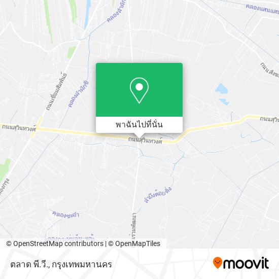 ตลาด พี.วี. แผนที่