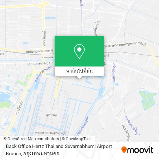 Back Office Hertz Thailand Suvarnabhumi Airport Branch แผนที่