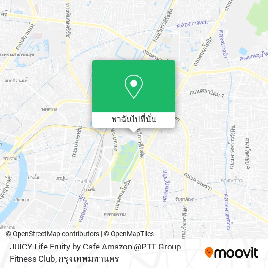 JUICY Life Fruity by Cafe Amazon @PTT Group Fitness Club แผนที่