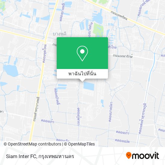 Siam Inter FC แผนที่