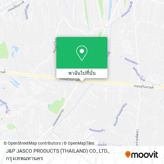 J&P  JASCO PRODUCTS (THAILAND) CO., LTD. แผนที่