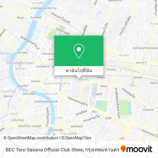 BEC Tero Sasana Official Club Store แผนที่