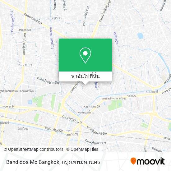 Bandidos Mc Bangkok แผนที่