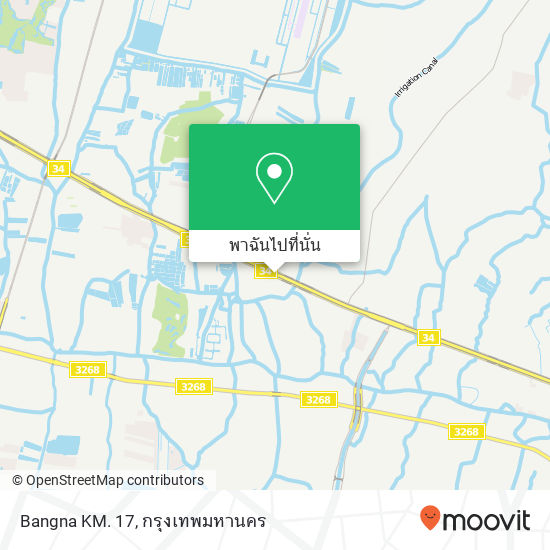 Bangna KM. 17 แผนที่