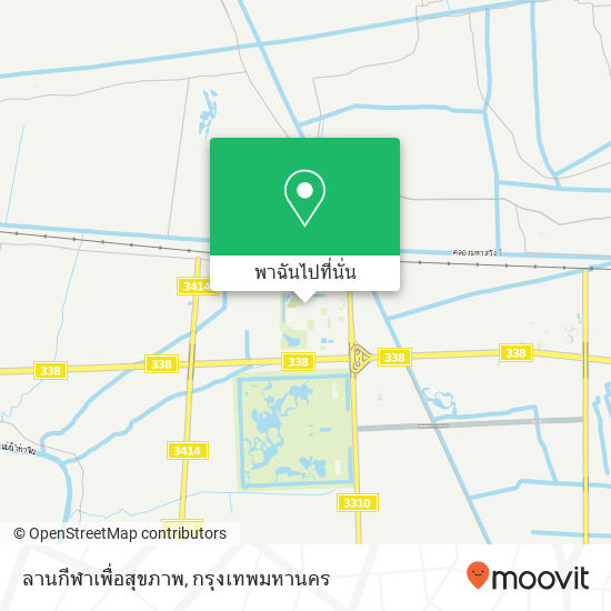 ลานกีฬาเพื่อสุขภาพ แผนที่