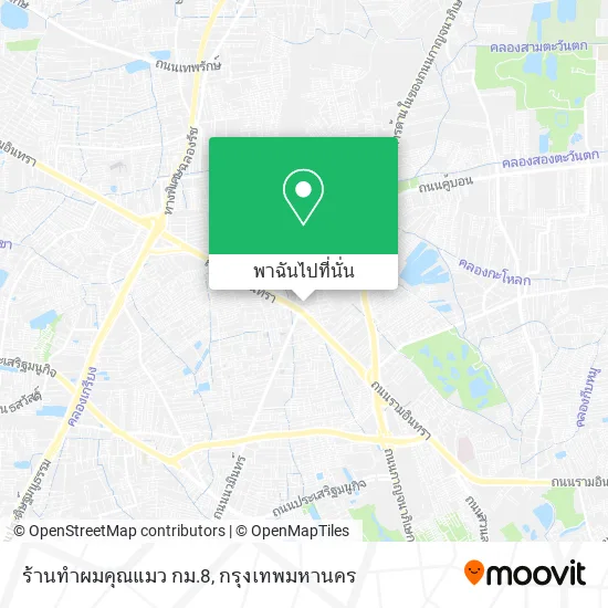 ร้านทำผมคุณแมว กม.8 แผนที่
