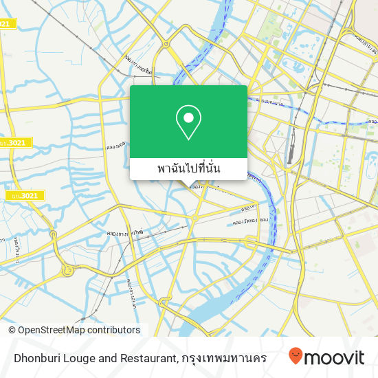Dhonburi Louge and Restaurant แผนที่