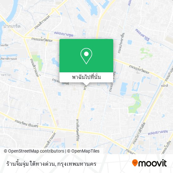 ร้านจิ้มจุ่ม ใต้ทางด่วน แผนที่