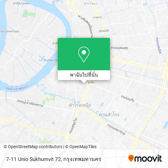 7-11 Unio Sukhumvit 72 แผนที่