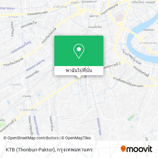 KTB (Thonburi-Paktor) แผนที่