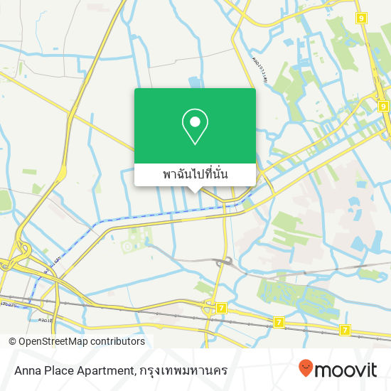 Anna Place Apartment แผนที่