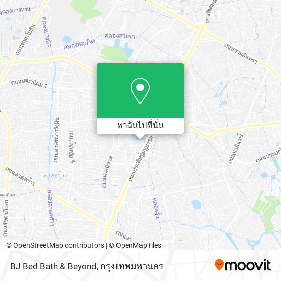 BJ Bed Bath & Beyond แผนที่