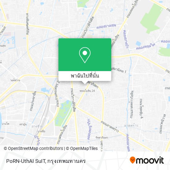 PoRN-UthAI SuIT แผนที่