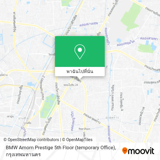 BMW Amorn Prestige 5th Floor (temporary Office) แผนที่