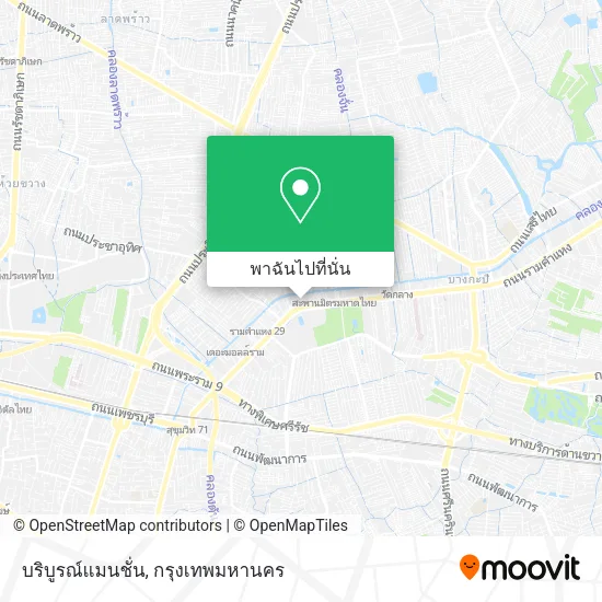 บริบูรณ์แมนชั่น แผนที่