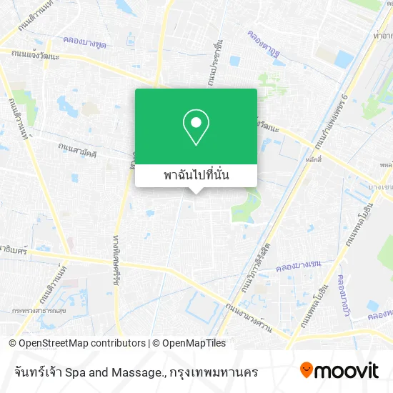 จันทร์เจ้า Spa and Massage. แผนที่