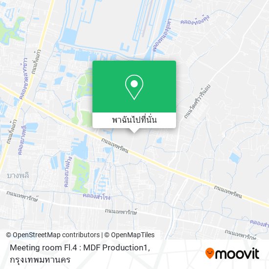 Meeting room Fl.4 : MDF Production1 แผนที่