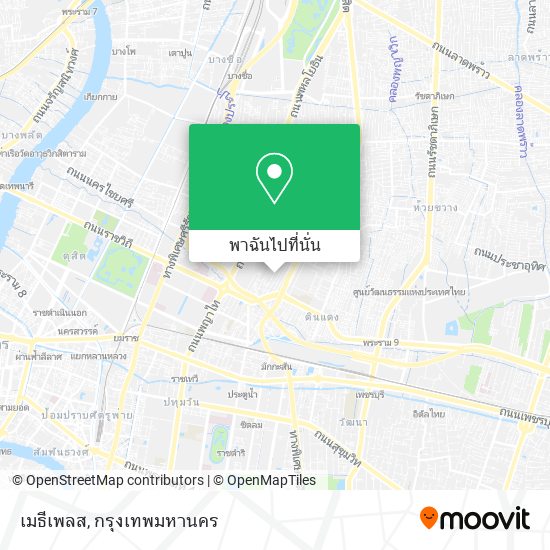 เมธีเพลส แผนที่